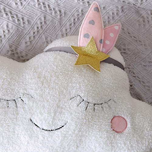 Nooer pp cotton Plush Soft Cute Cloud Pillow 16 Inch …