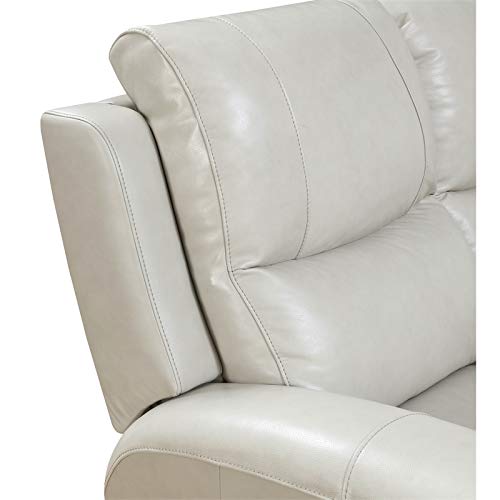 Steve Silver Laurel Pwr Console Loveseat Love Seats, Ivory