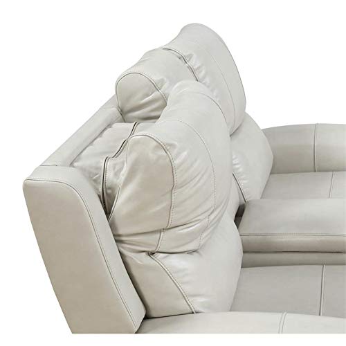 Steve Silver Laurel Pwr Console Loveseat Love Seats, Ivory