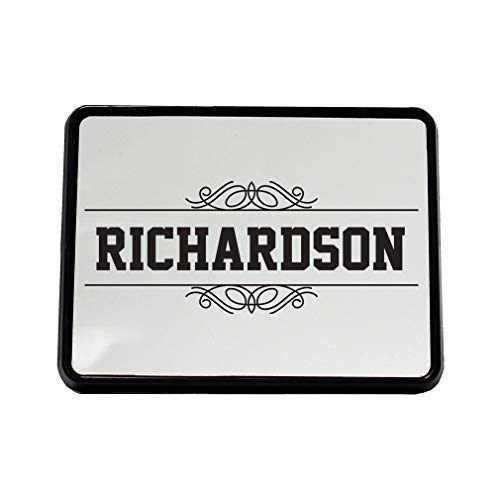 Style In Print Personalized Custom Text Monogram Lines Plastic Truck Hitch Cover