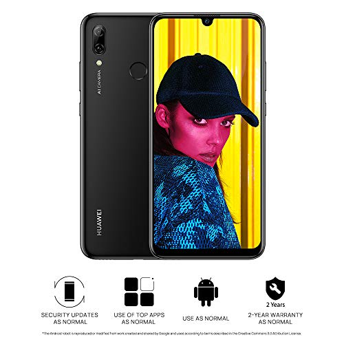 HUAWEI P Smart (2019) Pot-LX1 Single-SIM 64GB (GSM Only | No CDMA) Factory Unlocked 4G/LTE Smartphone (Midnight Black) - International Version