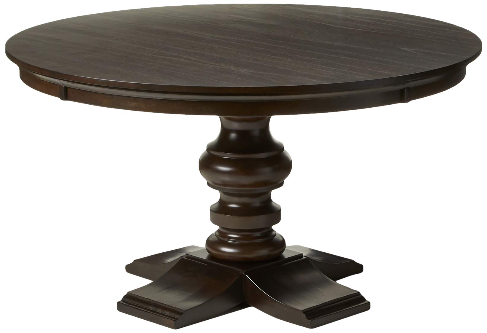 Best Quality Furniture Dining Round Table (Single) Wood, Cappuccino