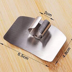 Daddy chef Stainless steel Finger guard knife cutting protector Hand Kitchen Safe slice tool for Chef - Cooking Avoid Hurting When Slicing and chopping