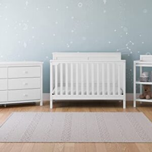 STORKCRAFT ALPINE 6 DRAWER DRESSER - WHITE