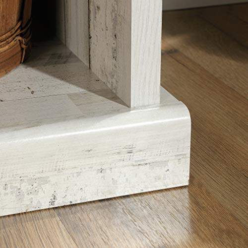 Sauder Barrister Lane Bookcase, White Plank Finish