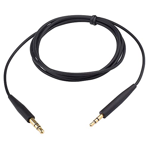 Replacement Audio Cable Cord Wire Compatible with Bose SoundTrue Soundlink Bose Quietcomfort 25 QC25 QC35 QC35II QC45 NC700 On-Ear 2 OE2 OE2i Headphones (No Mic)