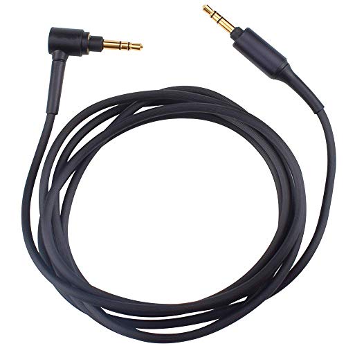 Replacement Audio WH-1000X Headphone Aux Cable Cord Compatible with Sony MDR-XB950BT MDR-1000X WH-1000XM2 WH-1000xm3 WH-CH700N MDR-100ABN MDR-1A MDR-1ADAC MDR-XB950N1 Wireless Headphones (Black)