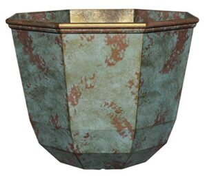 classic home and garden 9010d-379r premiere collection planter, rosie 10", northern lights