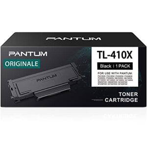 pantum tl-410x genuine black high capacity toner cartridge with 6000 page yield for p3010 series, p3300 series, m6700 series, m7100 series printers…