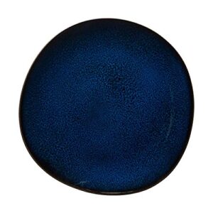 villeroy & boch lave bleu dinner plate, 11x1 in, stoneware, blue
