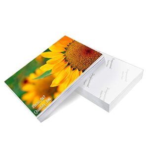 photo paper 5x7 inch high glossy paper 100 sheets