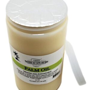 Traverse Bay Bath and Body Palm oil, Soap making supplies. Organic, Sustainable, Kosher, 32 fl oz. DIY projects.