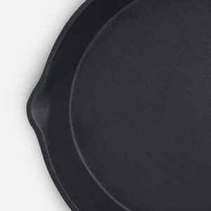 ExcelSteel Durable Kitchenware Perfect for Home Stovetop and Delicious Outdoor Cooking Skillet Set, 3 Pc, Black Cast Iron