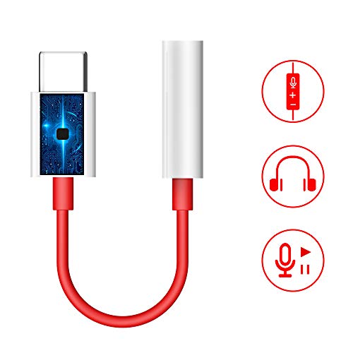 TITACUTE USB C to 3.5mm Audio Adapter 2 Pack Type C Male to 3.5mm Female Audio Cable Aux Adapter Stereo Headphone Jack Converter Adapter for OnePlus 10T 11 8T 7T 6T 7 8 9 10 Pro Google Pixel 6a 7a 6 7