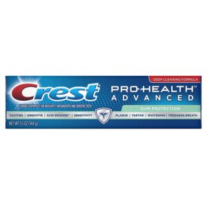 crest pro-health advanced gum protection toothpaste, 5.1 oz (pack of 2)