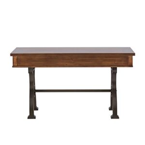 Liberty Furniture Arlington House Medium Brown Complete 2 Piece Desk