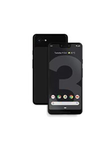 google - pixel 3 xl factory unlock (verizon) (black, 64gb) (renewed)