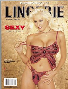 playboy lingerie:september-october 2001 single issue magazine – 2001