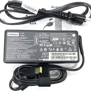 Lenovo 20V 6.7A 135W Slim Tip AC Adapter for Lenovo ideapad Z710 Ideapad Y50-70 Thinkpad t440p t450p t460p t530 t540 t540p t560 w510 ADL135NDC3A