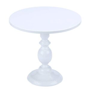 hotity 12 inch cake stand round cupcake stands metal dessert display cake stands, white