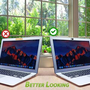 Deal4You - Webcam Cover Slide, Ultra Thin Camera Blocker for Laptop, Pc, Computer, Phone, Tablet, Protect Your Privacy (Pack 6-3 Shapes)