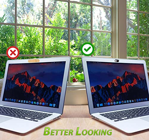 Deal4You - Webcam Cover Slide, Ultra Thin Camera Blocker for Laptop, Pc, Computer, Phone, Tablet, Protect Your Privacy (Pack 6-3 Shapes)