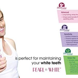 BEYOND Pearl White Whitening Toothpaste (Advanced, 4.76 oz / 135 g)