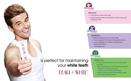 BEYOND Pearl White Whitening Toothpaste (Advanced, 4.76 oz / 135 g)