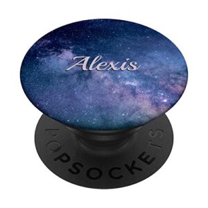 alexis pop socket galaxy personalized name birthday gift