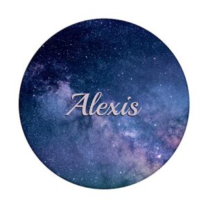 Alexis Pop Socket Galaxy Personalized Name Birthday Gift