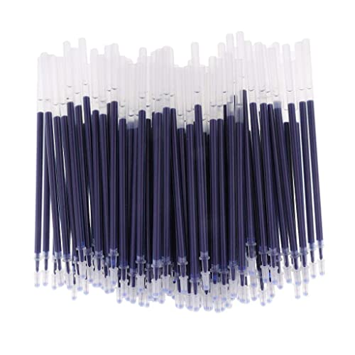 100pcs Gel Pen Refills 0.5mm Ink Gel Pen Refills for Needle Tip Liquid Gel Pen/Rollerball Gel Ink Pen - Needle Tip Blue