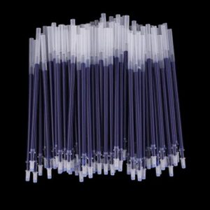 100pcs Gel Pen Refills 0.5mm Ink Gel Pen Refills for Needle Tip Liquid Gel Pen/Rollerball Gel Ink Pen - Needle Tip Blue