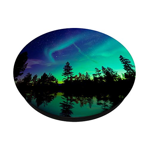 Northern Polar Lights PopSockets PopGrip: Swappable Grip for Phones & Tablets