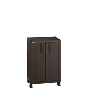 rimax storage cabinets, brown