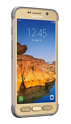 Samsung Galaxy S7 Active G891A 32GB GSM Unlocked Shatter-Resistant, Extremely Durable Smartphone w/ 12MP Camera (Gold)