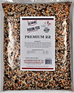 premium 22 pigeon mix (13.25%) 8 lbs