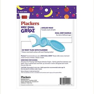 Plackers Kids Flossers - 75 Count - Pack of 3