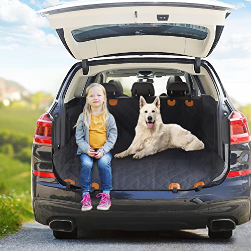 Kytely Upgraded Dog Car Seat Cover Pet Seat Covers for Back Seat, Scratch Proof & Nonslip Backing & Hammock, 600D Heavy Duty Dog Seat Cover for Cars, Trucks and Suvs