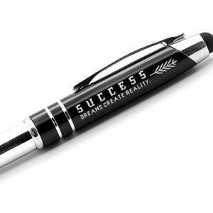 Success Business Stylus Pen with Light - 3-in-1 Multi-Function Luxury Pen to Write, Light, and Touch. - Corporate Business Gift for Professionals, Students, Company Employees, Clients