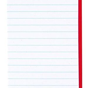 Ready Office Wirebound Spiral Memo Books, Small Notepad with Top-Opening, College Ruled, Mini Note Books, 3" x 5", 75 Sheets/Pad - 5 Pads/Pack