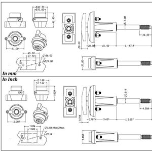 Admiral Locks T-Handle Vending Machine Lock