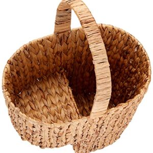 Trademark Innovations Water Hyacinth Storage Stair Basket Set With Handles