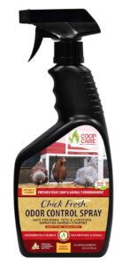 coop care chick fresh - odor control spray for backyard chickens. eliminator of chicken coop & brooders odor & ammonia! 24 oz poultry spray bottle poultry supplies from