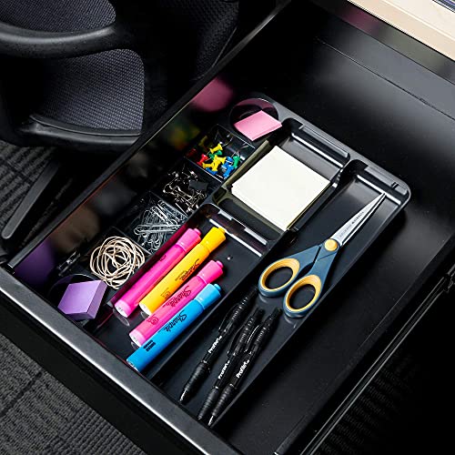 1InTheOffice 9-compartment Drawer Tray Organizer (2 Pack)