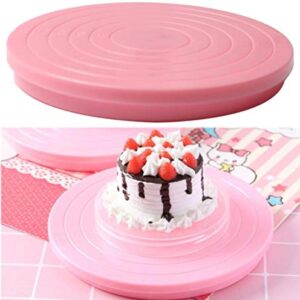 Cookie Decorating Turn Table - 5.5 Inch Mini Spinning Cake Decorating Stand 360 Degree Revolving Cookie Swivel Stand