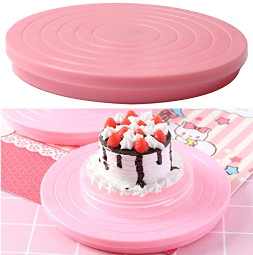 Cookie Decorating Turn Table - 5.5 Inch Mini Spinning Cake Decorating Stand 360 Degree Revolving Cookie Swivel Stand