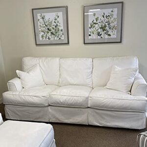 Sunset Trading Ariana Sleeper Sofa, White