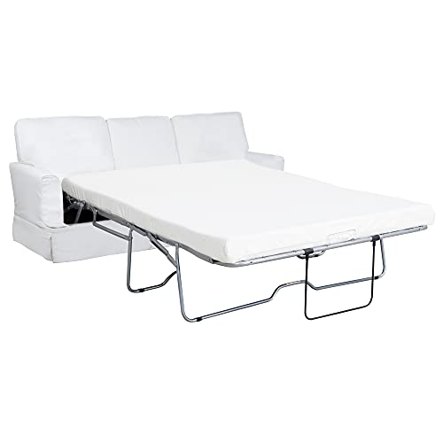 Sunset Trading Ariana Sleeper Sofa, White