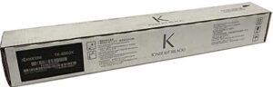 kyocera 1t02rrcus0 model tk-8802k black toner cartridge for use with kyocera ecosys p8060cdn a3 color laser printer, up to 30000 pages yield at 5% average coverage