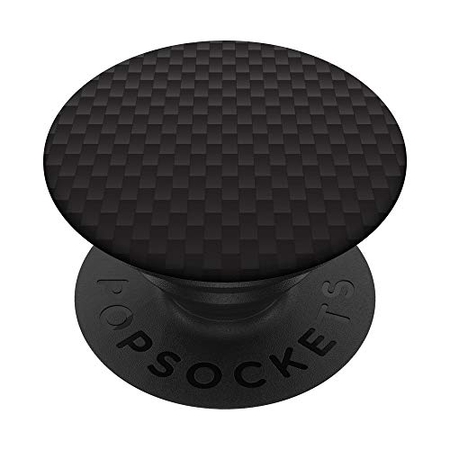 Carbon fibre Black pattern design pop sockets for boys